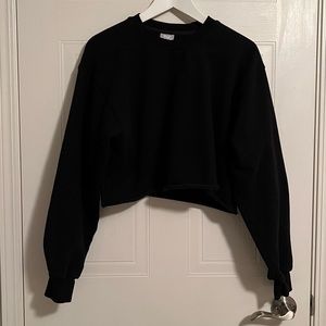 Tna - Cozy Fleece Perfect Cropped Sweatshirt